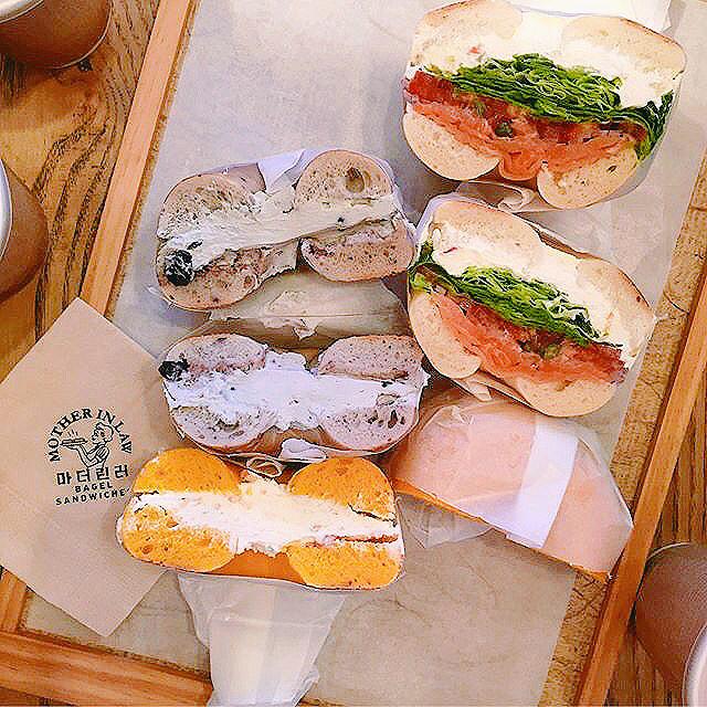 Panini bagel per brunch